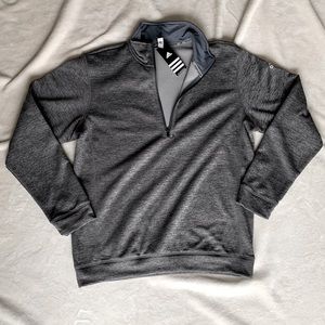 Adidas team issue fleece quarter zip sweatshirt
